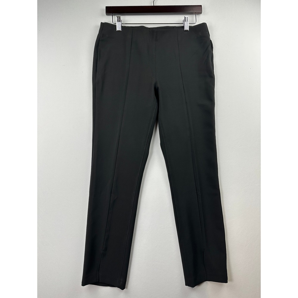 Adrianna Papell Womens Black Career‎ Dress Pants Stretch Pull On Size 6 Slimming
